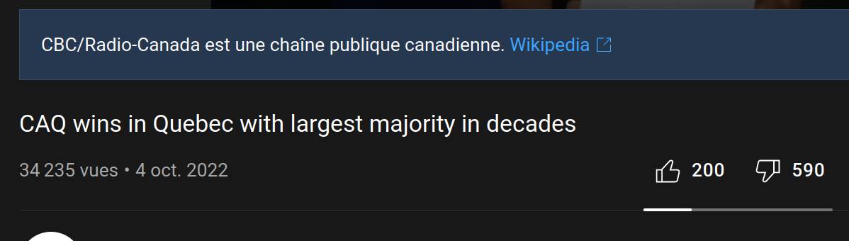 Quebec hidden ratio